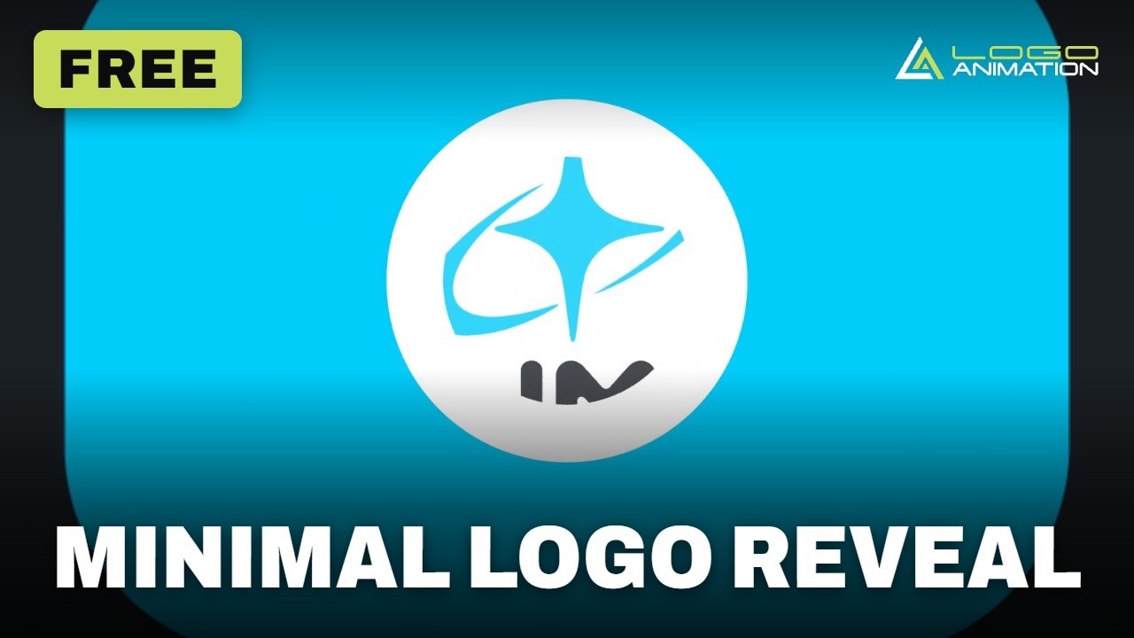 Free Minimal Logo Reveal Template | Shape Morph | No Watermark