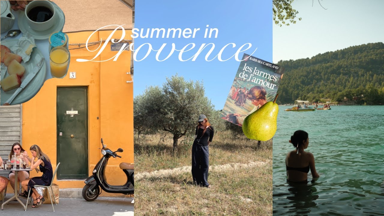 summer in the south of france vlog 🍈 markets, lavender fields, first trip to provence