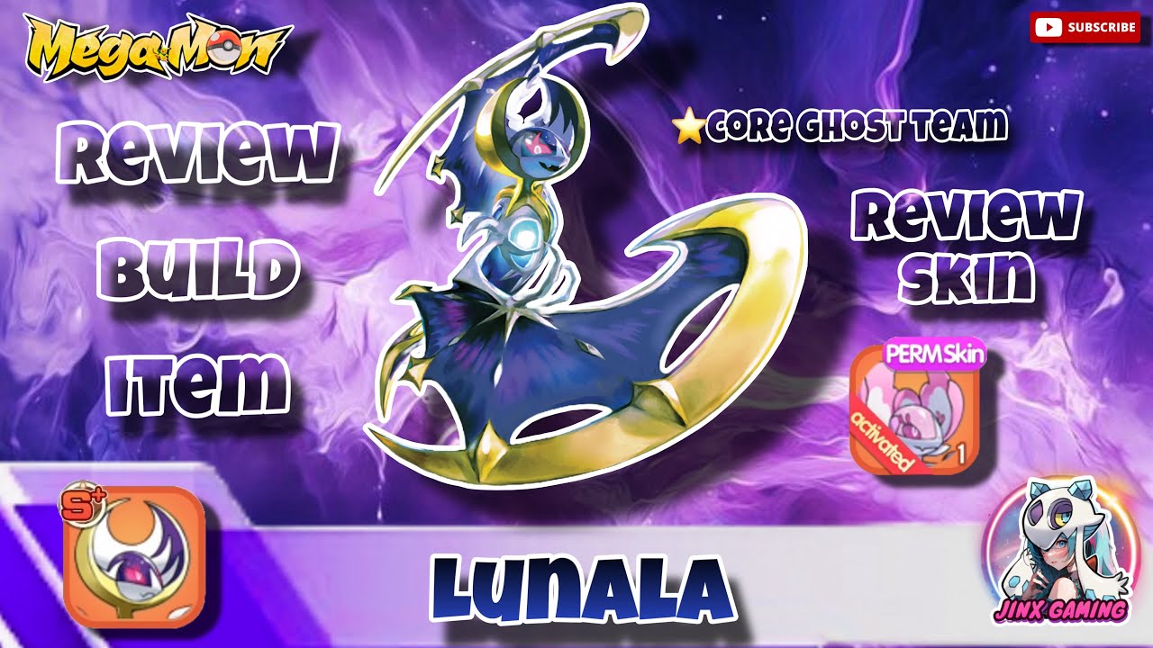 🔥megamon🔥 Review LUNALA & SKIN#megamon #megamonster