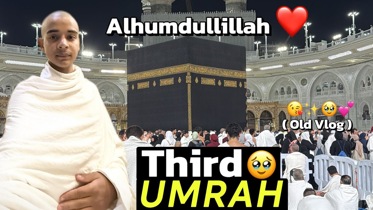 We performed our UMRAH 🥹 Alone 😘 || Old Vlog 🥹❤️😘✨