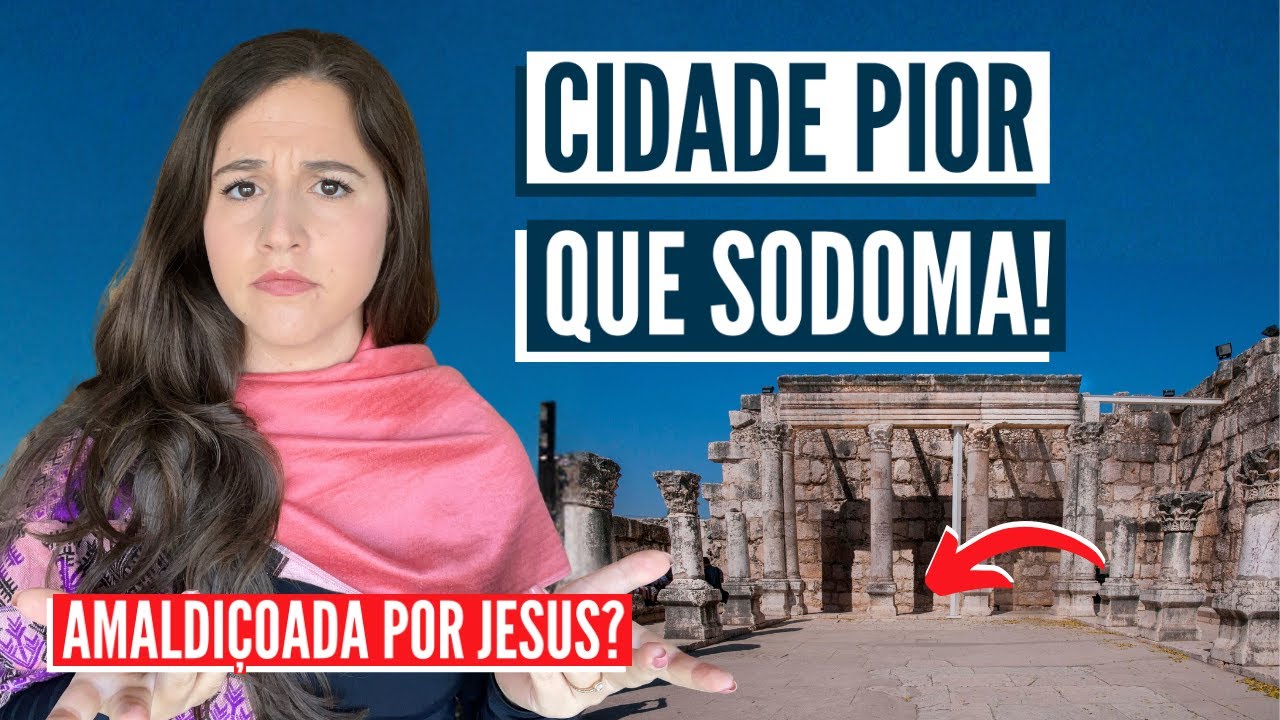 A VERDADE SOBRE CAFARNAUM! Israel com Aline