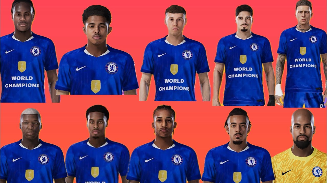 Chelsea Facepack and Tattoopack for Pes 2021