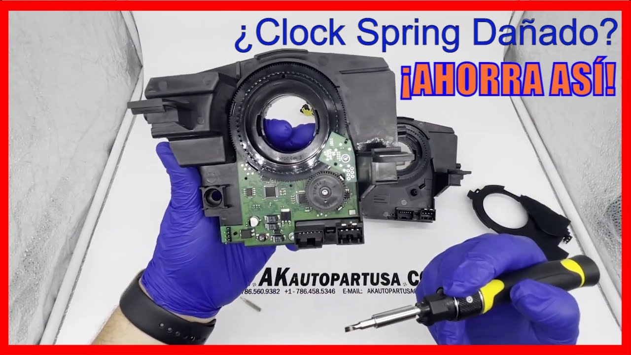 😎 Cómo reparar cinta airbag para volante ClockSpring DODGE / JEEP (AHORRA DINERO)