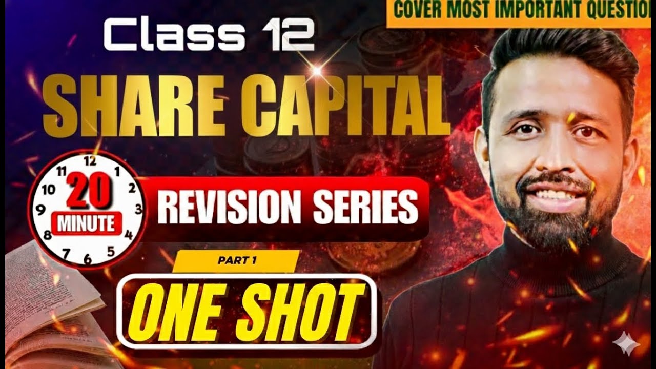 🔴 ONE SHOT | ISSUE OF SHARE CAPITAL LIVE 🔴 | COMPANY ACCOUNT | PART 1