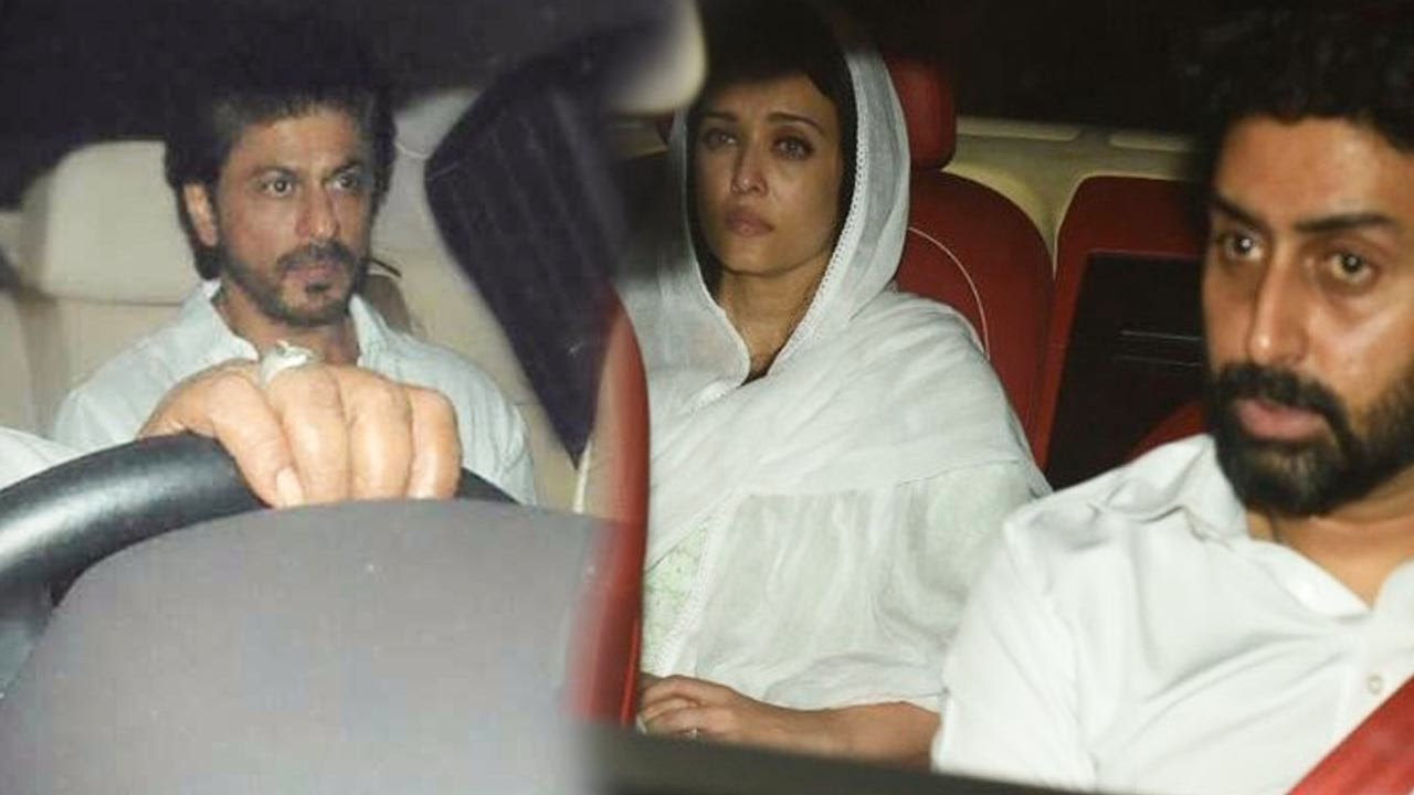 Full Video: Shah Rukh Khan Attends Aishwarya Rai Bachchan's Father Krishnaraj Rai's Funeral