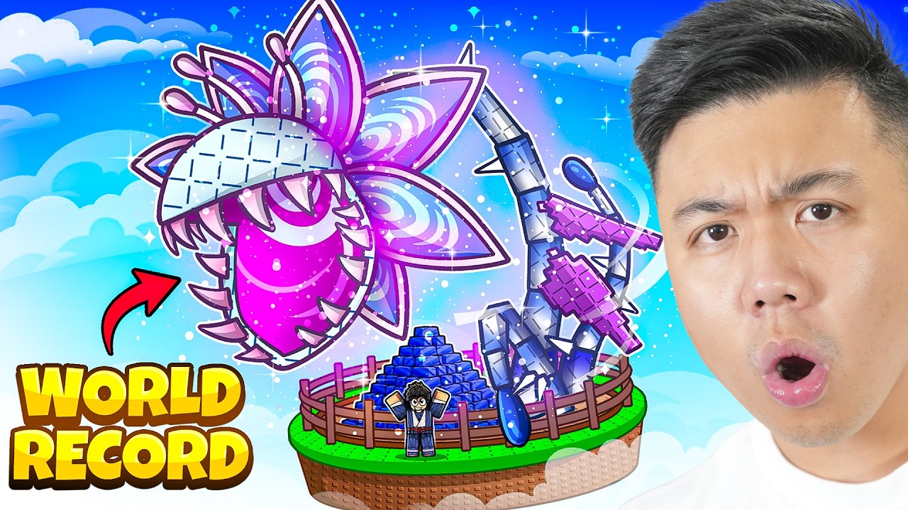 Using 500 MEGA SEEDS to Grow the World's LARGEST Plant in Grow a Garden 2!