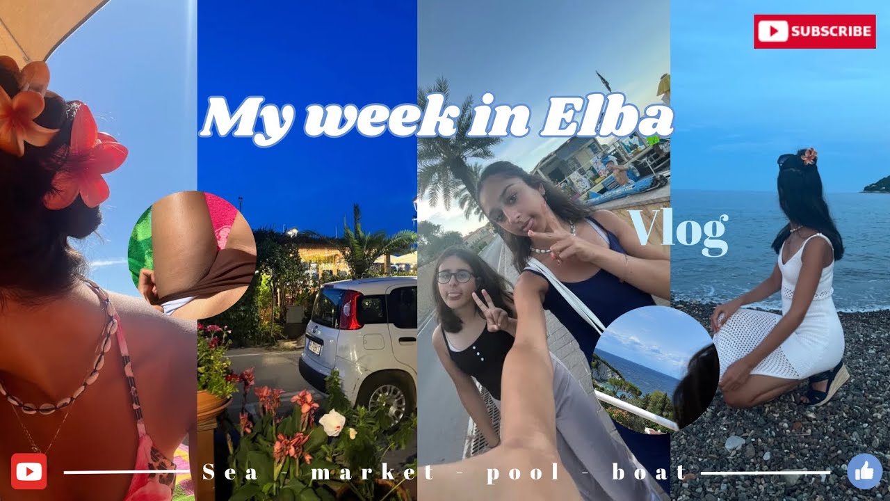 🌴 My Week on an Italian Island ELBA | Beaches, Markets, Pool Days & Traditional Italian Food 🍝🌊🍦
