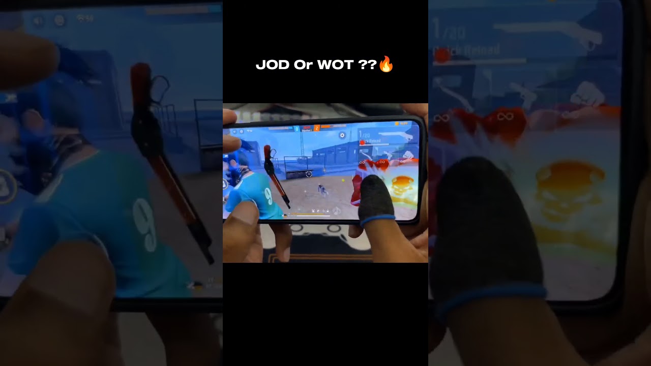 Poco X6 Pro 📳 1 VS 4🔥 Gameplay 👽 #raistar #handcam #shorts