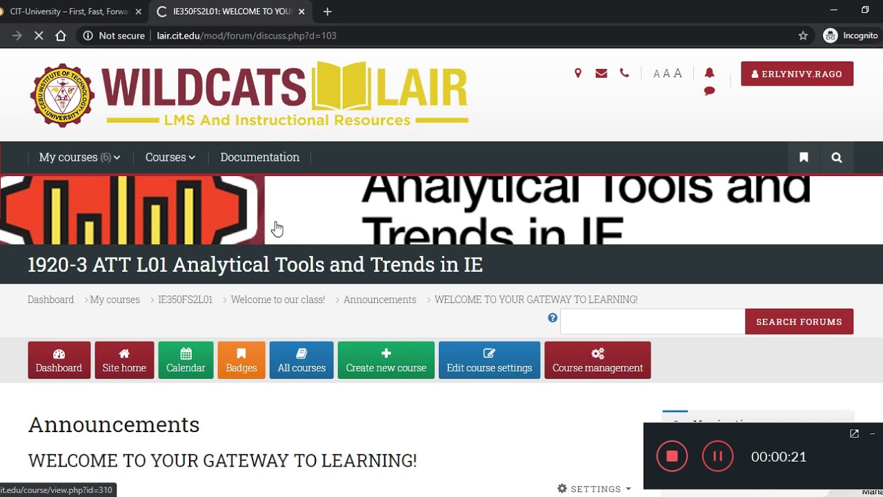 Moodle Basics for Students