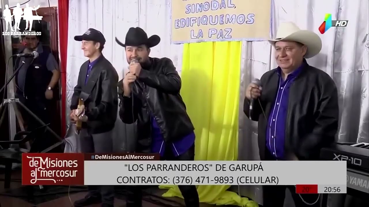Los Parranderos De Garupa - De Misiones Al Mercosur - En Vivo