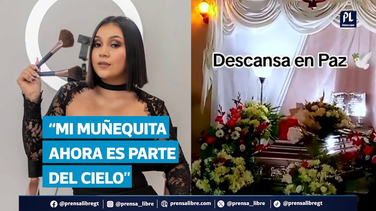 “Vuela alto, Michelle Soto”: dan último adiós a exreina de belleza asesinada en Masagua, Escuintla