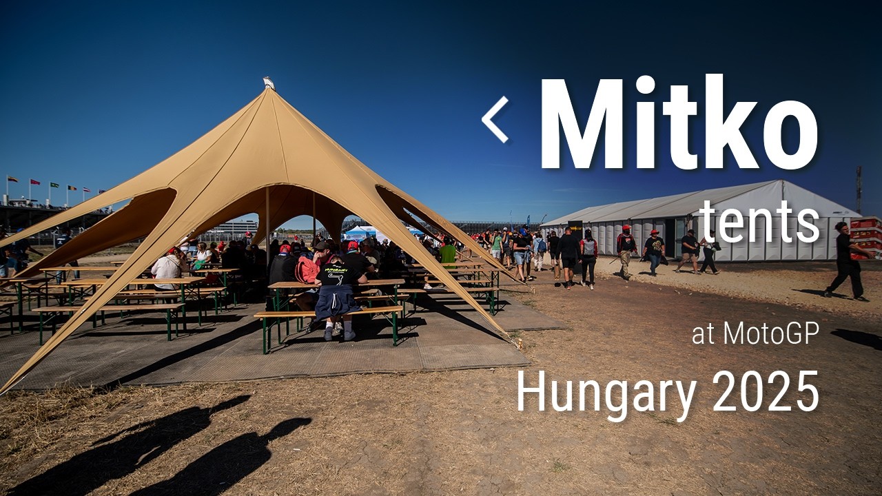 MITKO Tents at MotoGP Hungary 2025 | Behind the Scenes at Balaton Park Circuit