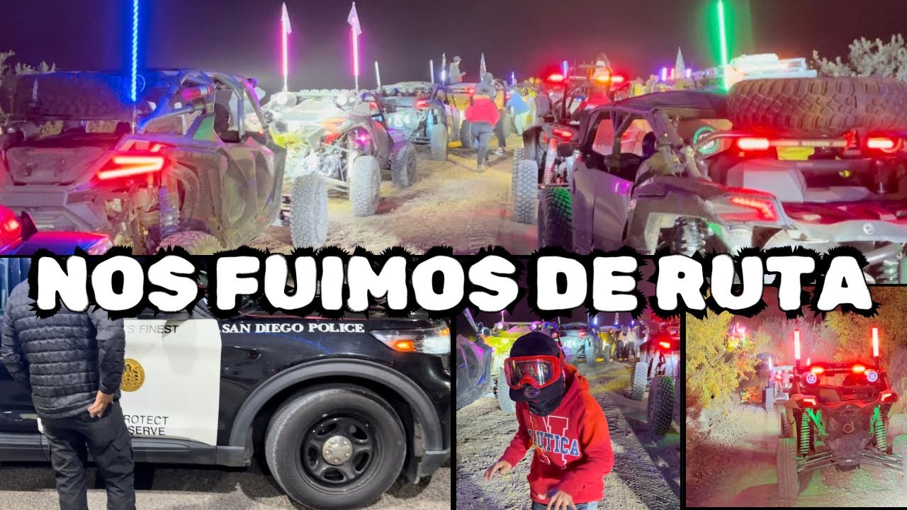 Nos fuimos de ruta en el 905 de noche con los compas Juniors Off-road