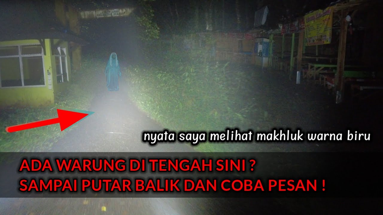 MASUK WARUNG GOIB ? 14 KM DI LERENG GUNUNG SLAMET SAMPAI PANIK MOTOR MATI DI TENGAH SINI !