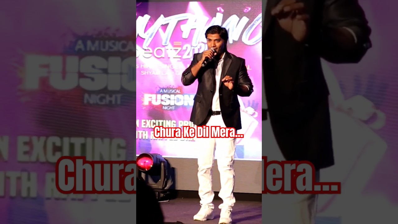 Chura Ke Dil Mera l Muhammed Afsal l #music #reels #trending #trendingshorts #song #hindi #kumarsanu