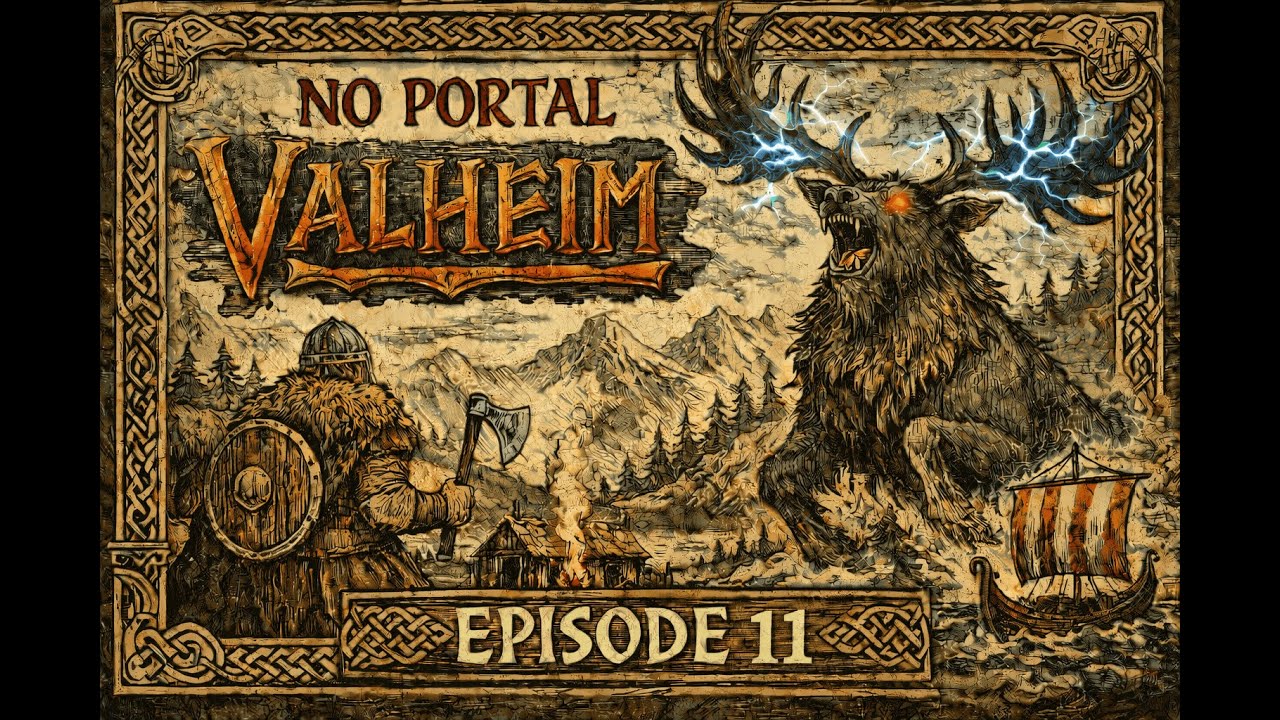 Valheim the Way Vikings Intended: Farmboy life