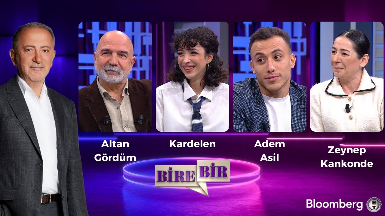 Fatih Altaylı ile Bire Bir - Altan Gördüm & Kardelen & Adem Asil & Zeynep Kankonde | 1 Şubat 2023
