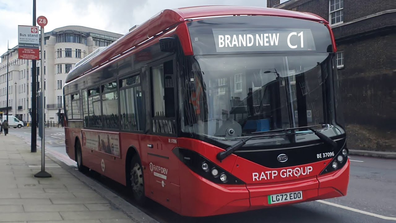 *BRAND NEW+TEMPORARY* Route 226's Enviro 200 EVs On Route C1