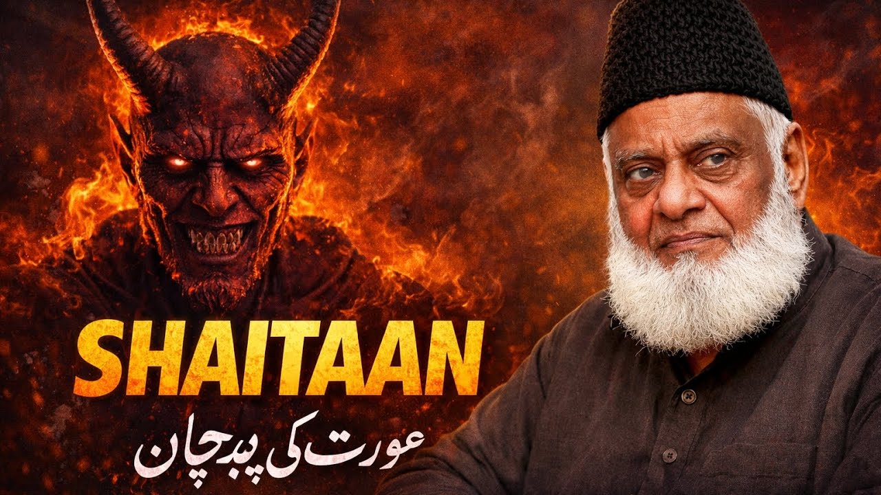Shaitaan Ki Haqeeqat Kya Hai? | Dr Israr Ahmed #drisrarahmed #iranisraelwar #viral #shorts #islam 