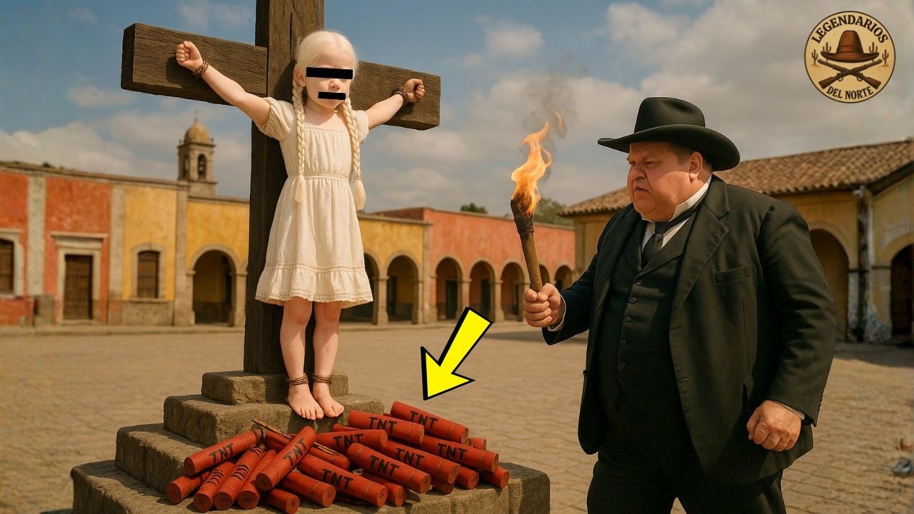 HACENDADO iba a QUEMAR viva a niña ALBINA creyendo que estaba maldita, pero Pancho Villa llegó y...