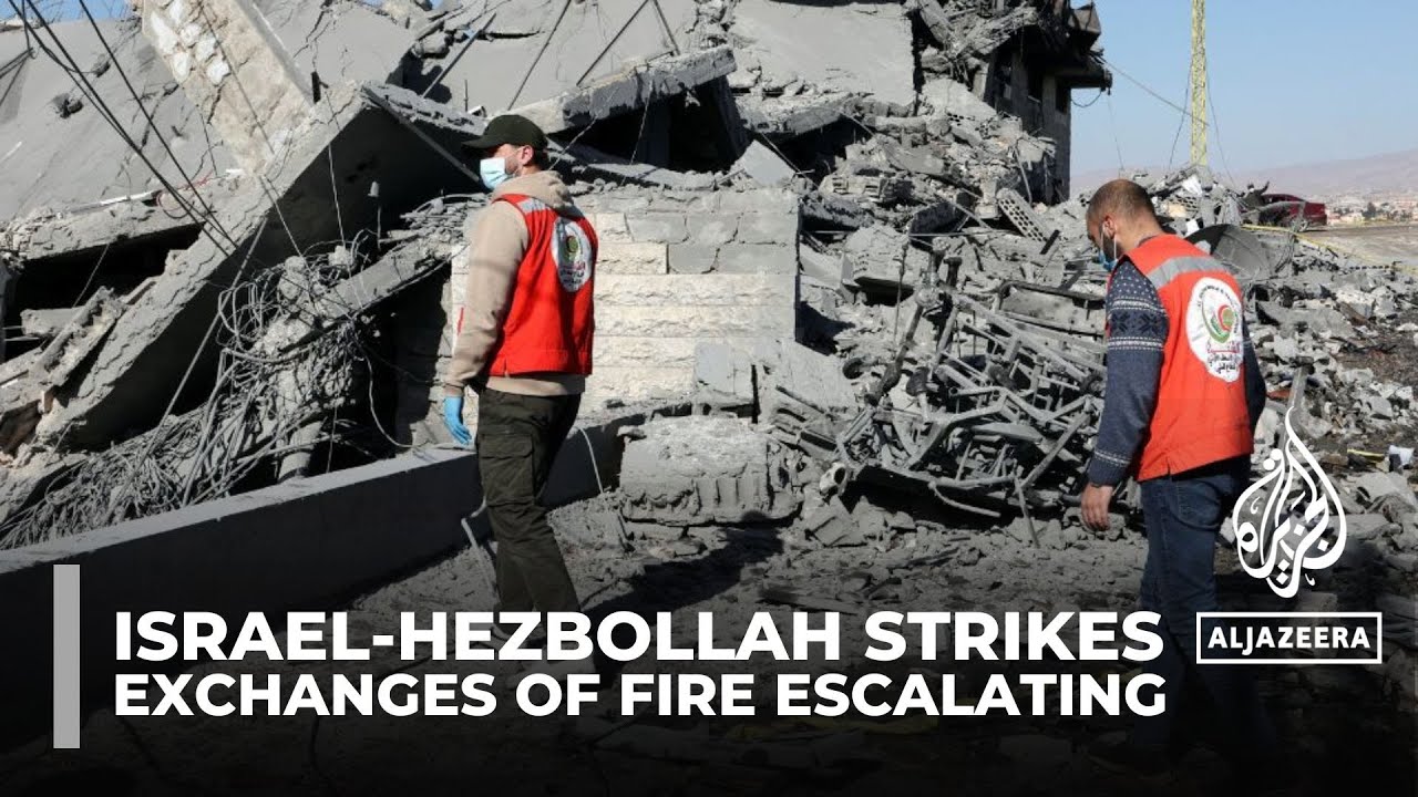 Israel attacks Lebanon’s Baalbek after Hezbollah fired rockets into Israel
