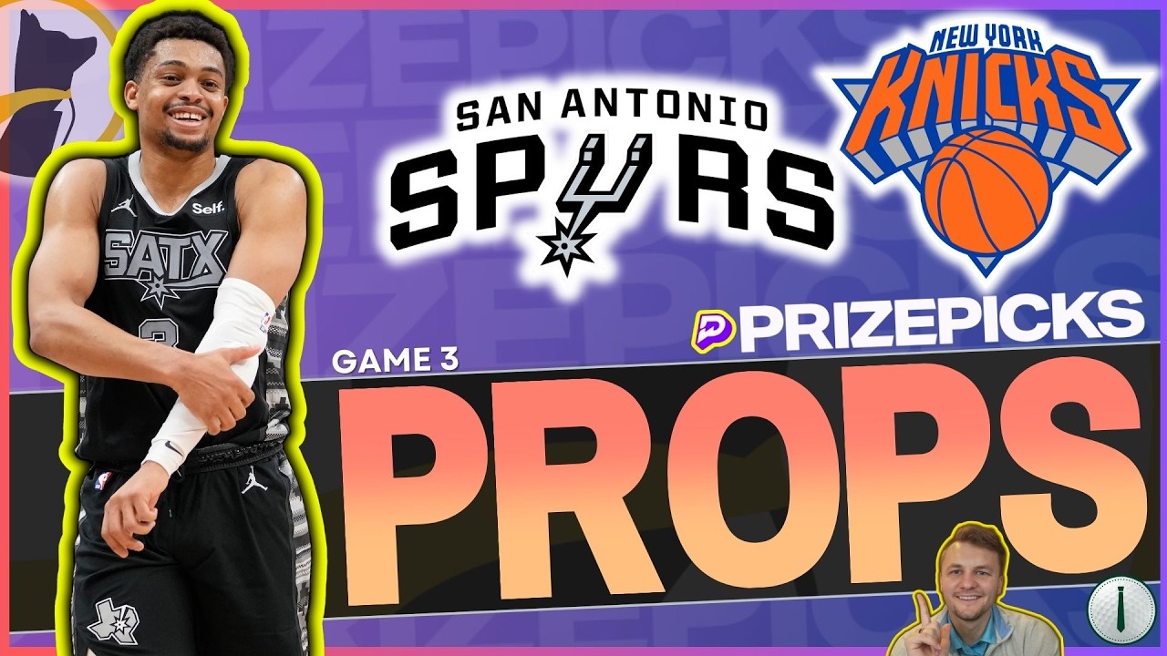 ЛУЧШИЕ ставки на статистику игроков в 3-м матче финала НБА: New York Knicks против San Antonio Sp...