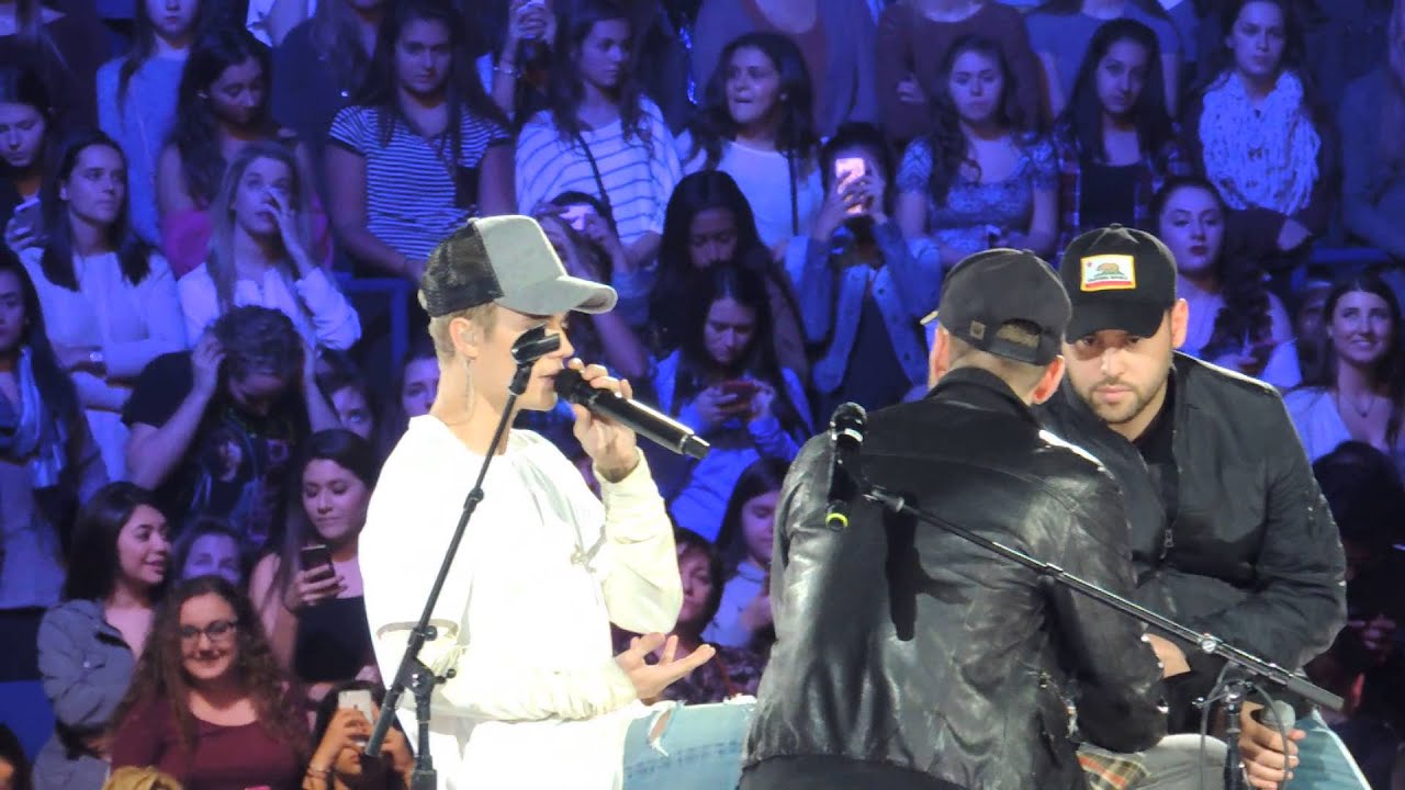 Justin Bieber Scooter Braun and Ryan Good Q&A Evening With JB Chicago