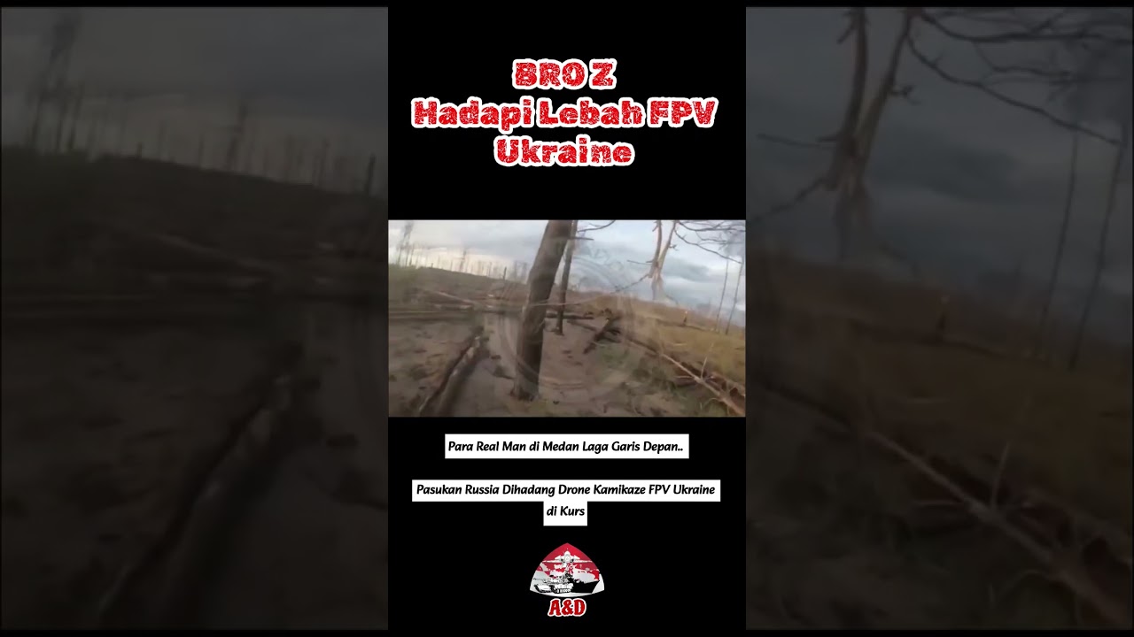 BRO Z Disergap Lebah FPV Kamikaze Ukraine