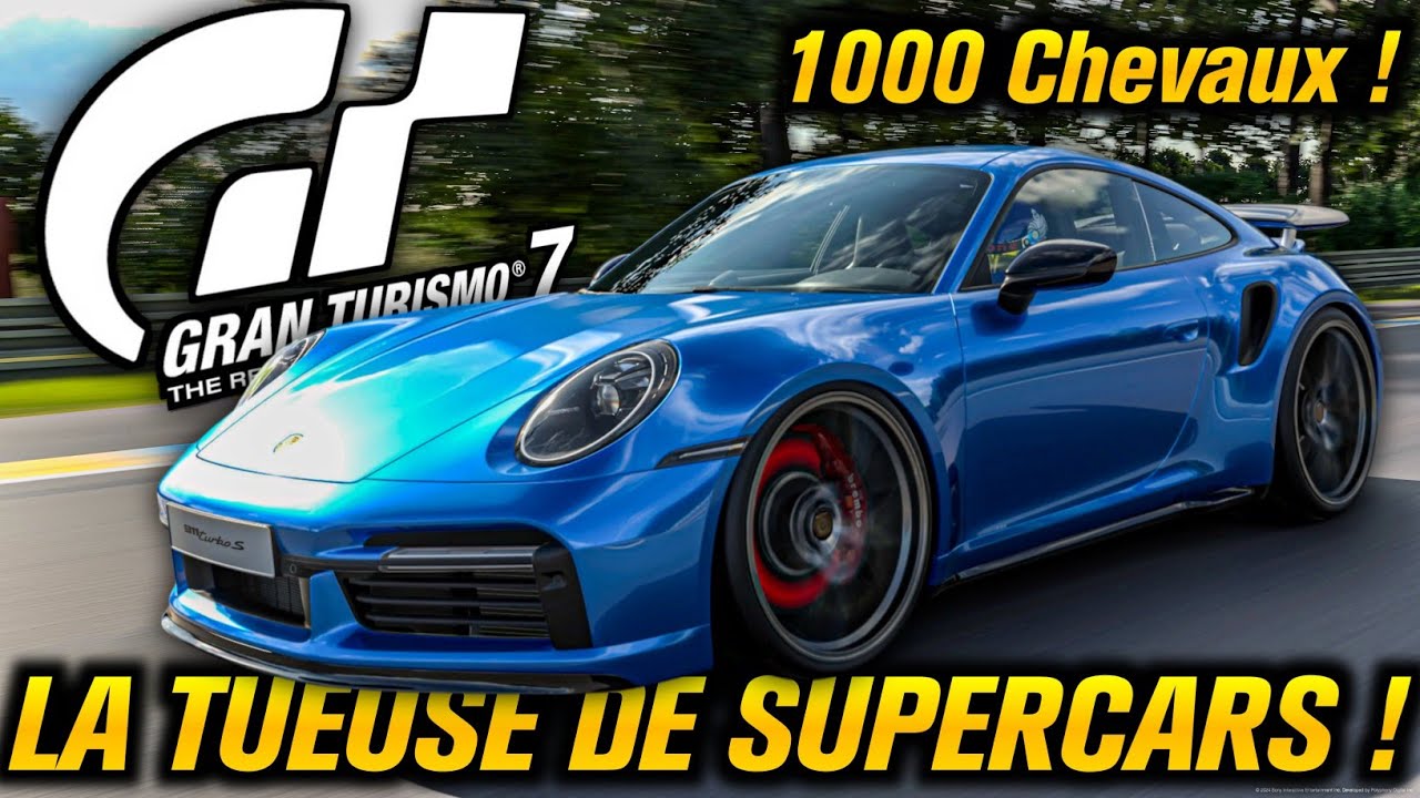La NOUVELLE Porsche 911 Turbo (992) est INSANE ! Gran Turismo 7 Custom & Test