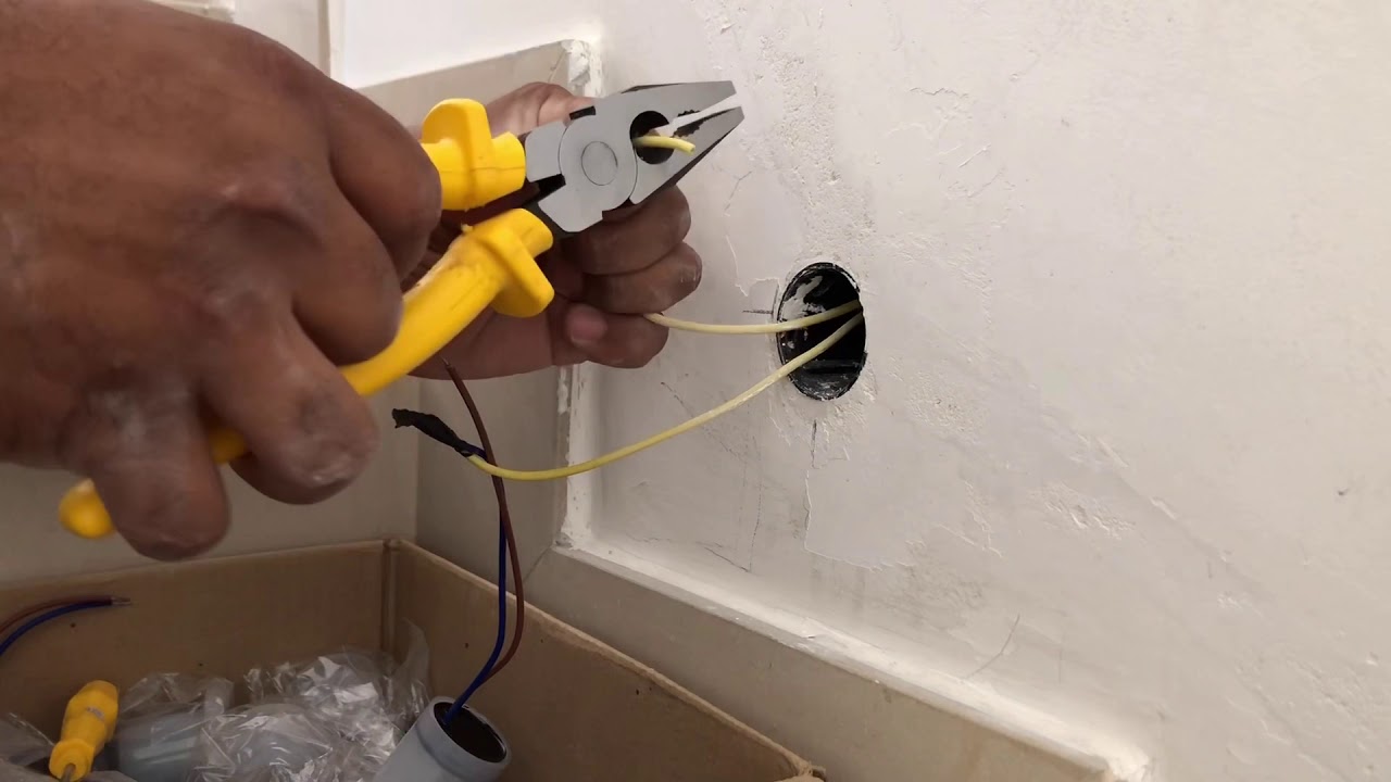 Como instalar iluminação na escada / balizadores