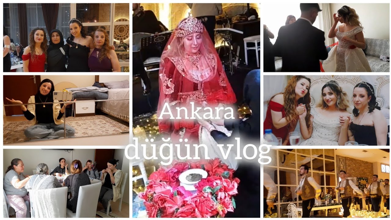 Teyzem kızını gelin ettik 👰‍♂️ meşhur Ankara düğünü hepsni çok özlemişim yol maceramız  hiç uyumadim