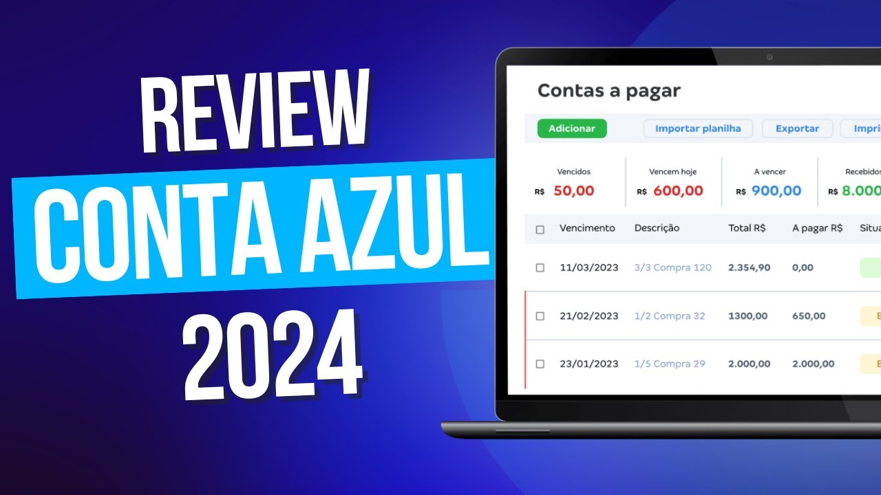 SISTEMA CONTA AZUL, VALE A PENA EM 2024?