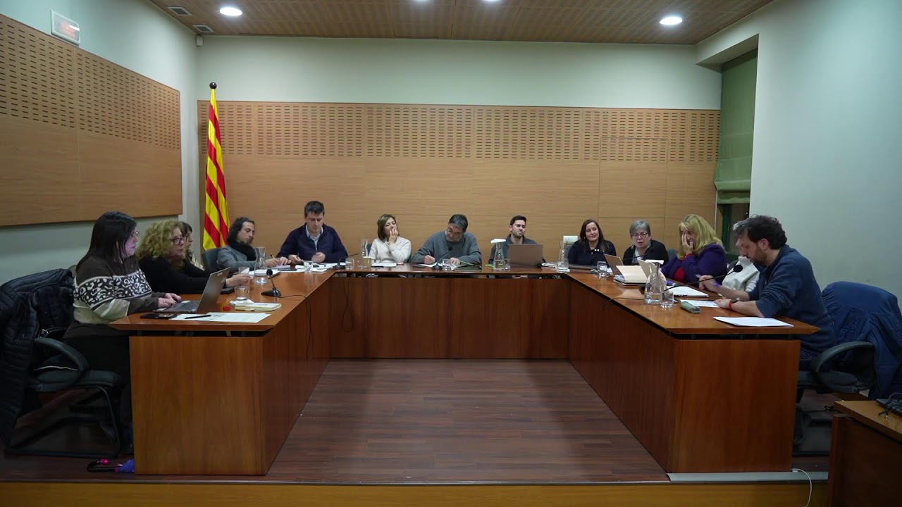 Ple ordinari: 27 de gener de 2026