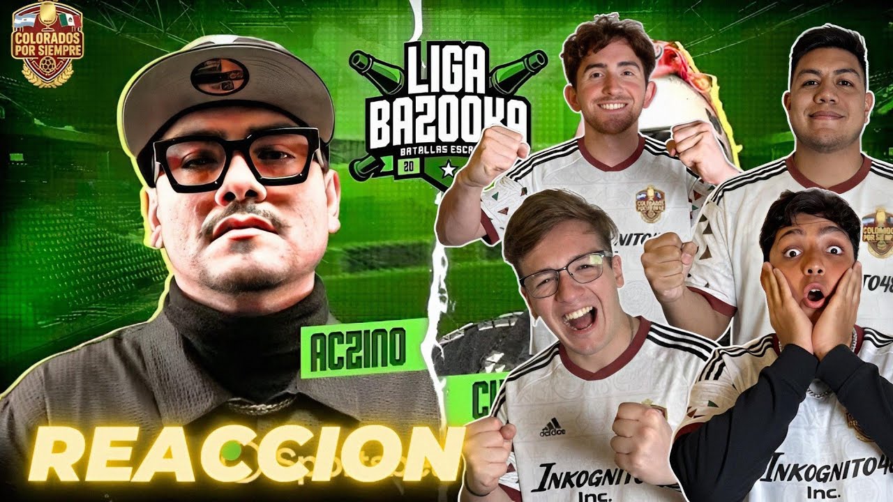 🇲🇽🇦🇷 ACZINO vs CHILI PARKER | #ligabazooka INTERNACIONAL MOVISTAR ARENA 2025 [REACCIÓN]