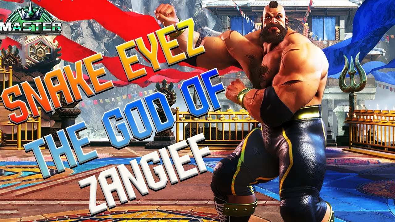 Street Fighter 6 🔥 SNAKE EYEZ The GOD OF ZANGIEF !