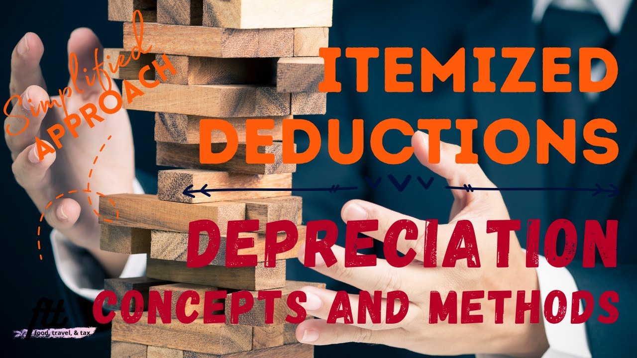 [TOPIC 34] ITEMIZED DEDUCTIONS | Depreciation - Concepts and Methods