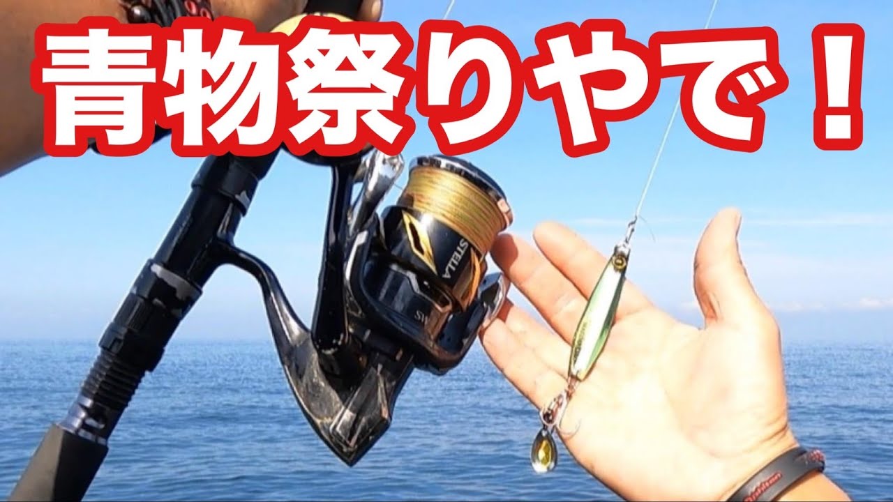 【15匹越えの青物ラッシュ】噂の青物祭りに参加したら、全員の竿が曲る衝撃の光景でした！！【ショアジギング】
