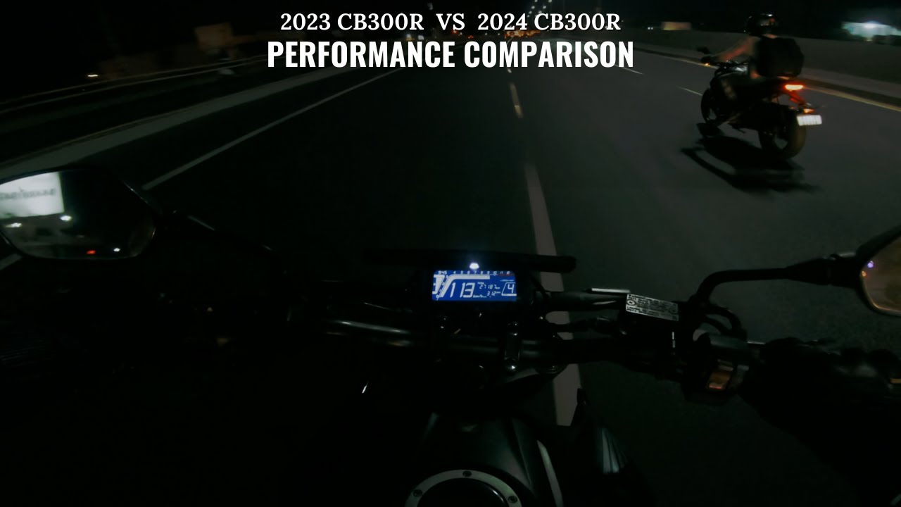 2023 Honda CB300R vs 2024 Honda CB300R – Speed, Power, and Performance Tested! ⚡