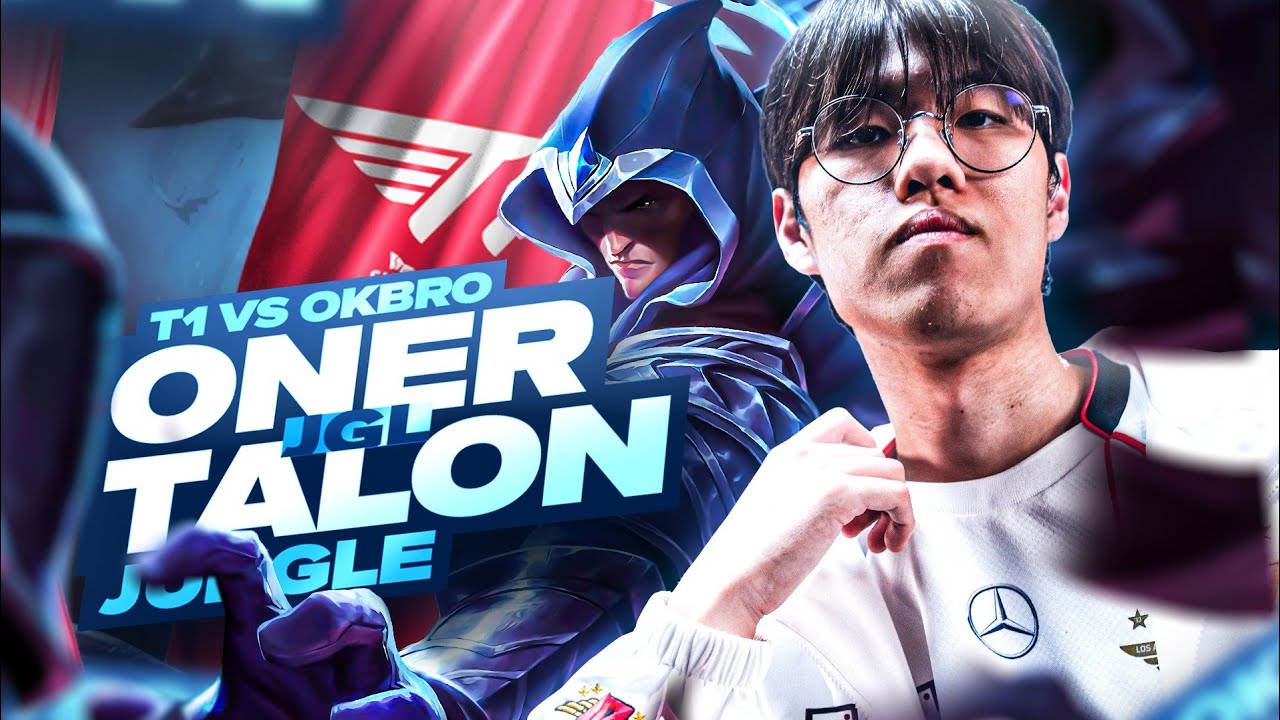 TALON JUNGLE LOCKED IN FOR ONER - T1 VS BRO - LCK SPRING 2025