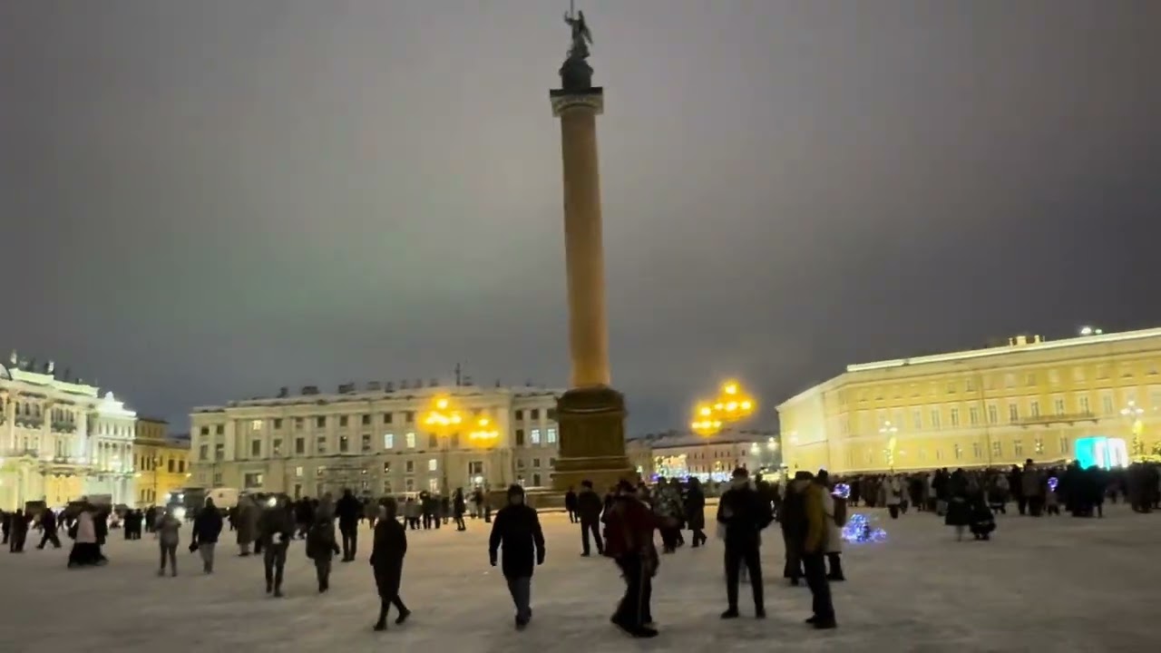 Новогодняя суета Санкт-Петербург2025
