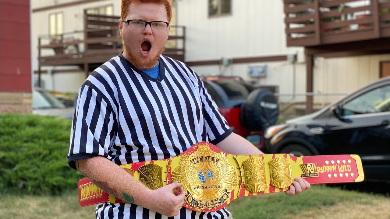 WWF Winged Eagle “HULKAMANIA” Belt UNBOXING