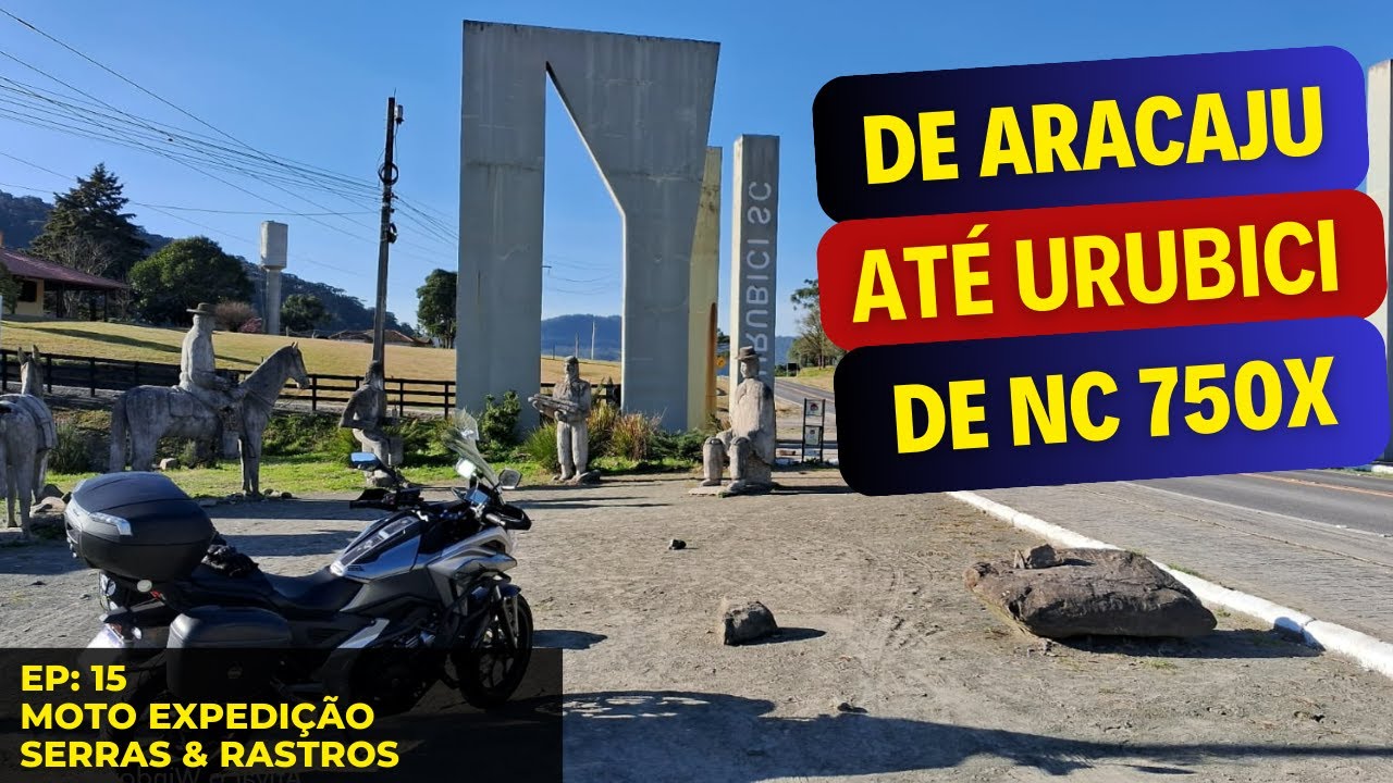 VIAGEM de MOTO | MES&R - #15 - Chegada em Urubici