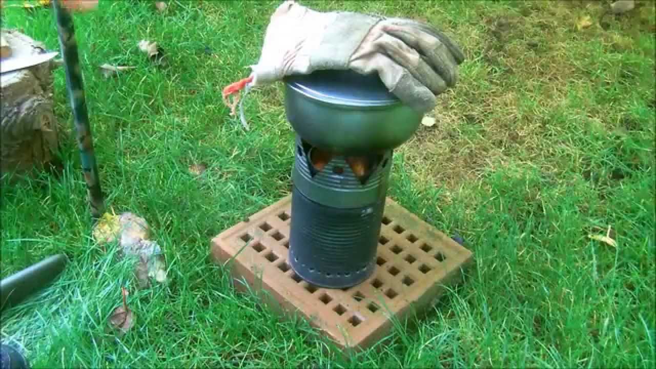 Woodgas stove fuel efficient