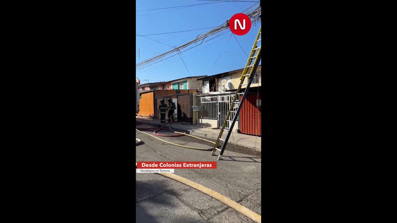 Amago de incendio en sector alto de Copiapó