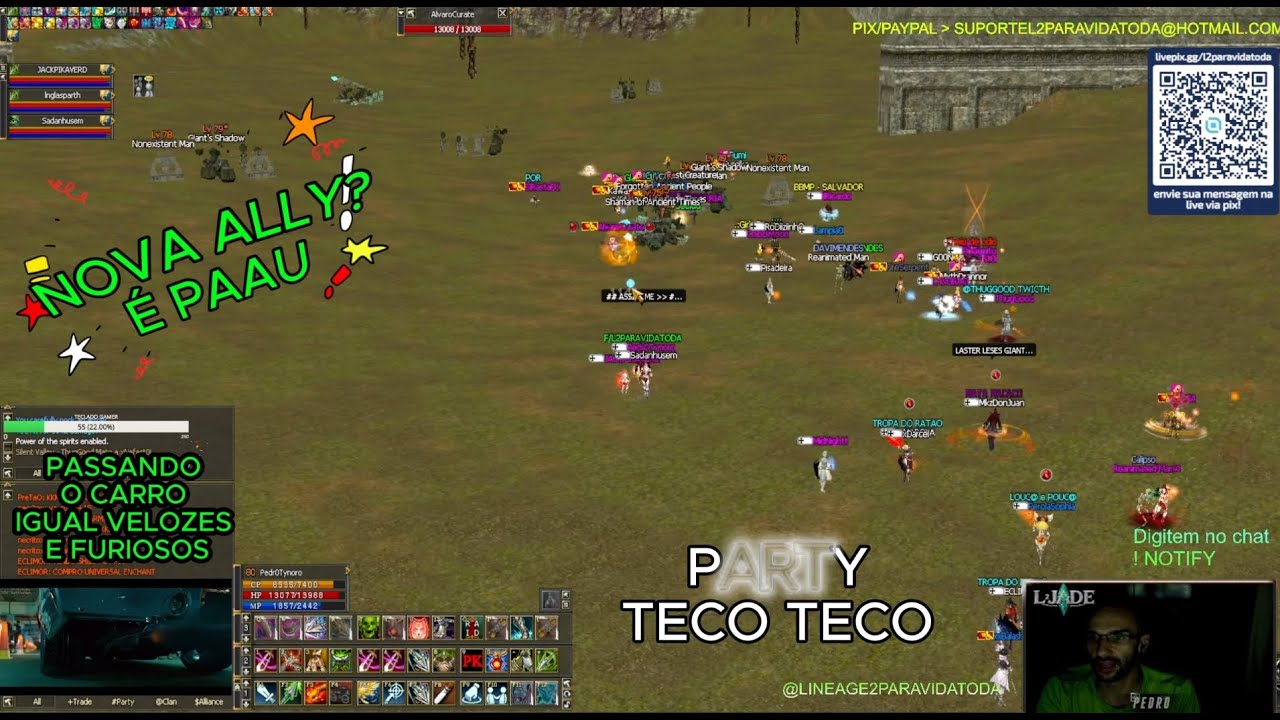 NUEVA ALLY EM L2JADE? É PAAAAAU JAJAJA MUY FACILITO