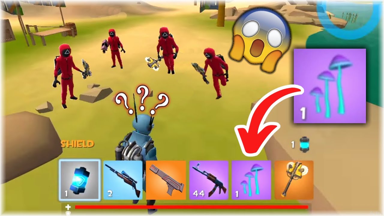 Rocket Royale I Found the RARE MUSHROOM🍄😨
