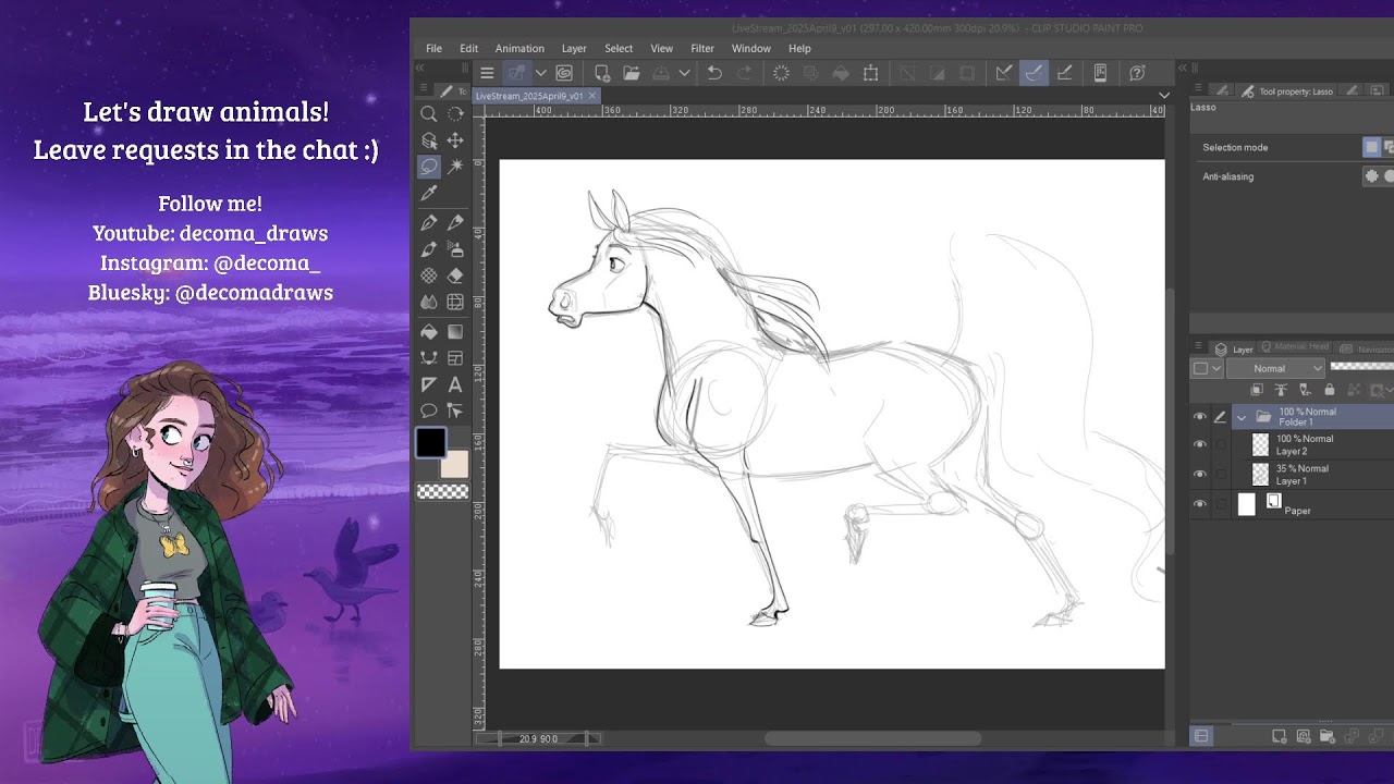 Let's Draw Animals! (taking requests!)