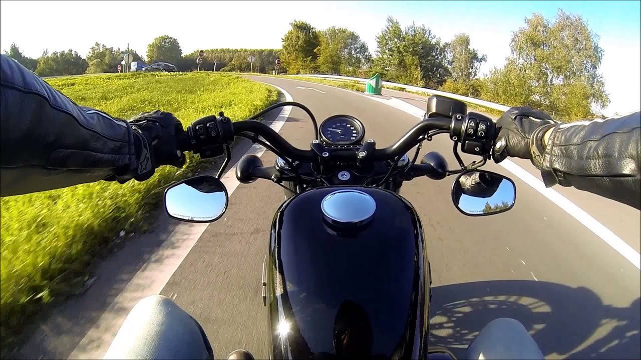 Test drive Highway 2016 Harley-Davidson Forty eight XL1200X