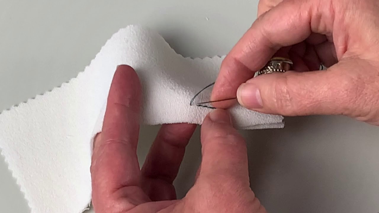 How to sew an 'Even Back Stitch':  I Never Learned to Sew -  Lesson 8