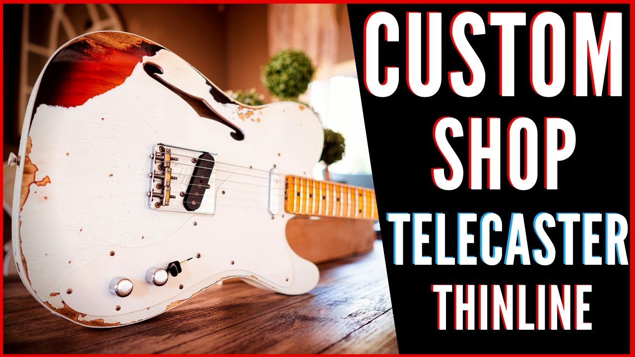 Fender Custom Shop Telecaster Thinline NAMM Limited Edition! (Unboxing, Demo, & Review) [Full Video]